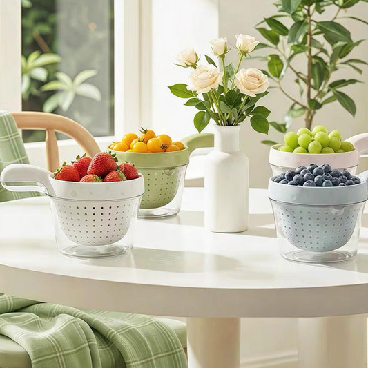 Dopamine Drain Basket – Double-Layer Design, Food-Grade Material